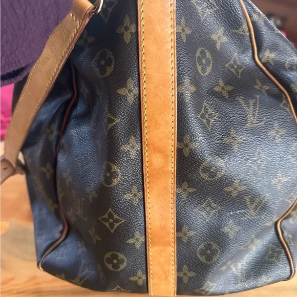 Louis Vuitton Monogram Brown and Tan Duffel Bag - Picture 14 of 16